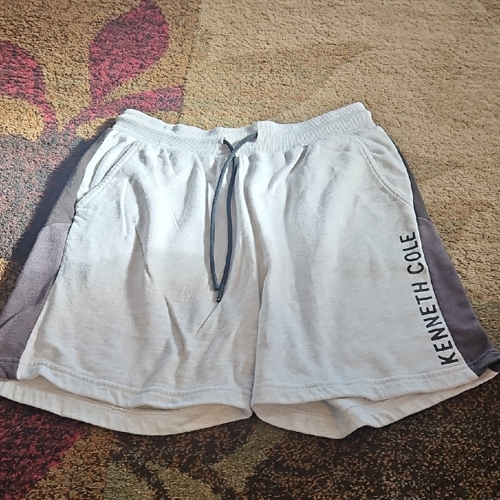 Kenneth Cole Light Gray Athletic Shorts